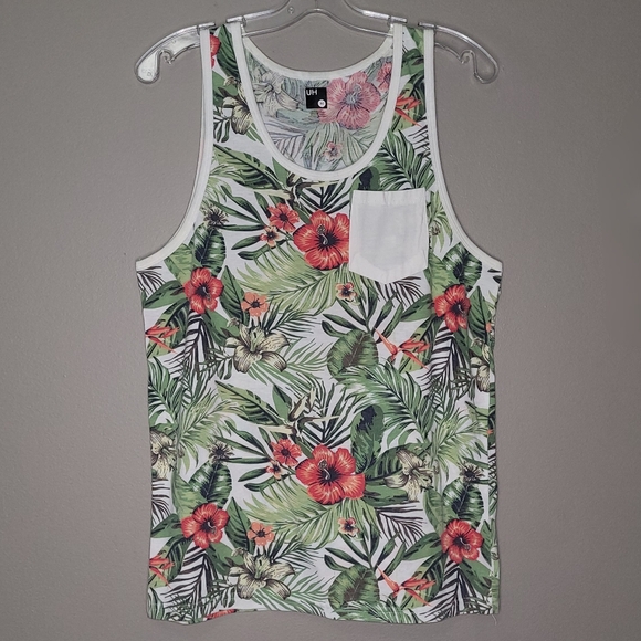 M | Urban Heritage  | Floral Tank Top - Picture 1 of 6